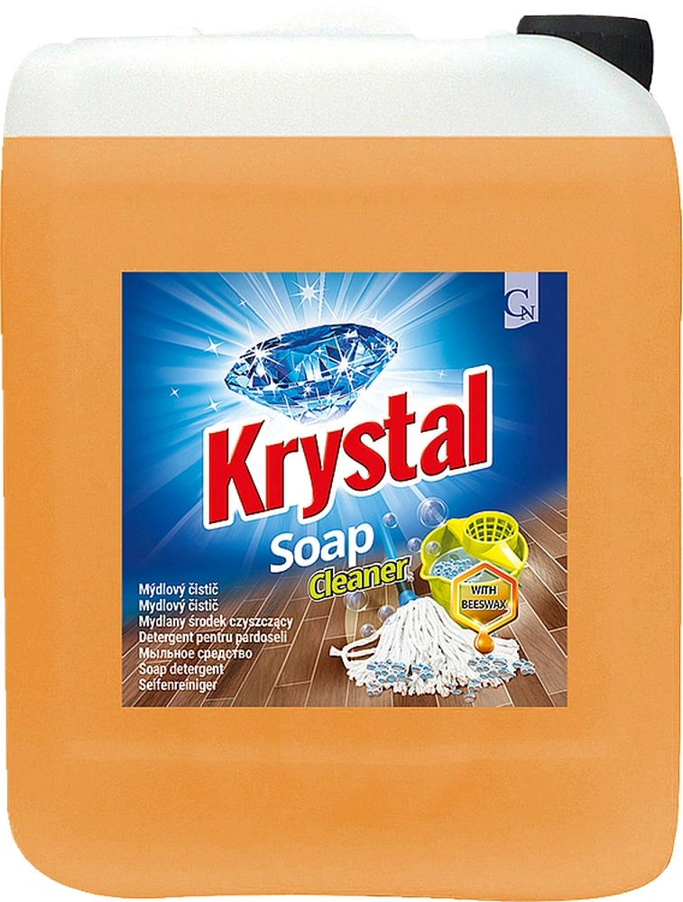 Mýdlový čistič Krystal se včelím voskem 5L