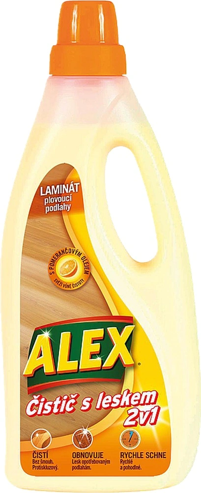 Mýdlový čistič Alex 2v1 na lamino 750ml