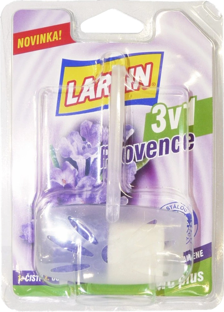WC závěs Larrin  fialovo/bílý 40g