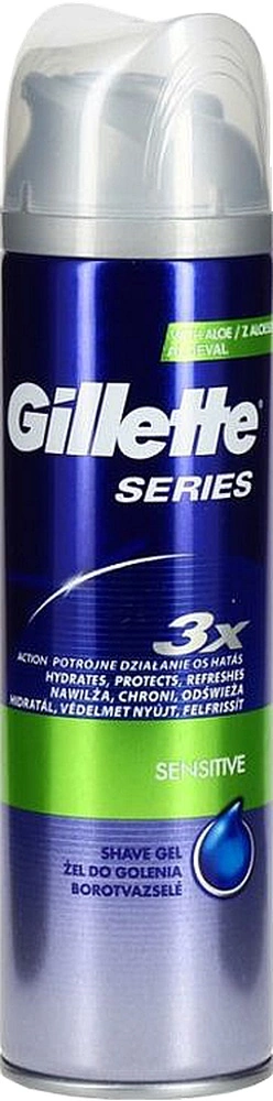Holící gel Gillete Series 200ml mix
