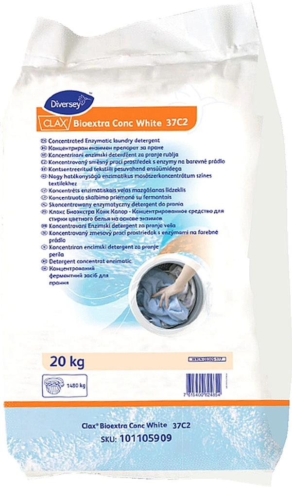 Prášek Clax Bioextra koncentr.White 20kg