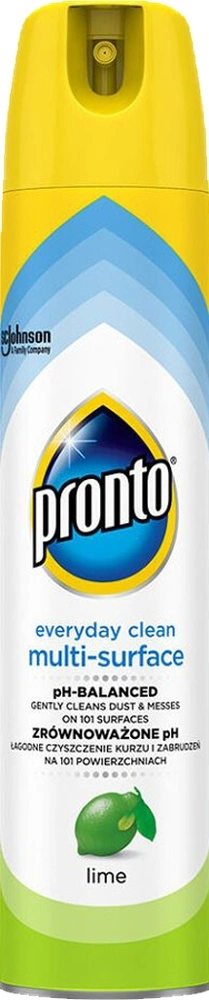 Leštěnka Pronto multi-surface na prach Llimetka spray 250ml