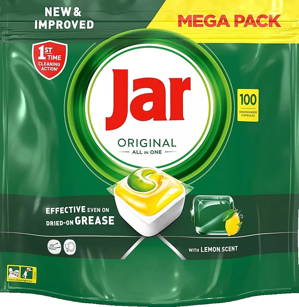 Jar tablety do myčky All in One 100ks