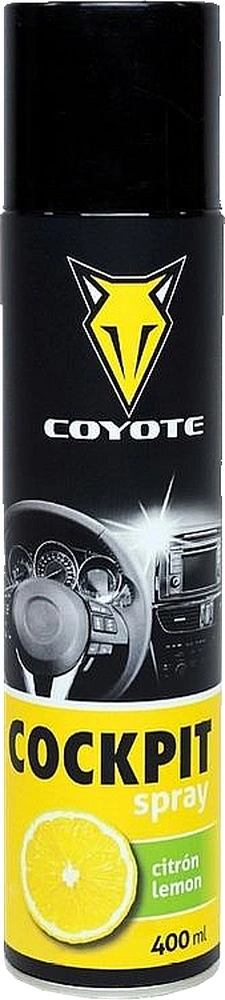 Cockpit spray 400ml Coyote citron