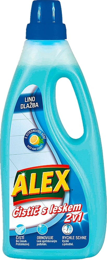Mýdlový čistič Alex 2v1 na lino,dlažbu 750ml