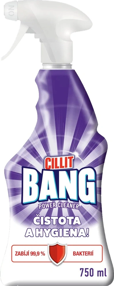 Cilit Bang čistí a dezinfikuje plochy s MR 750ml