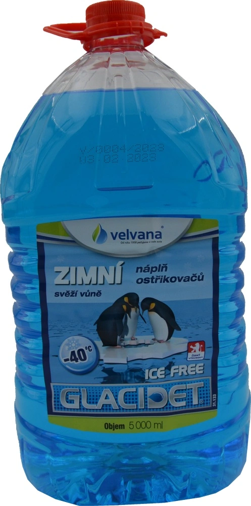 Směs do ostřikovačů zimní Glacidet 5L (-40)
