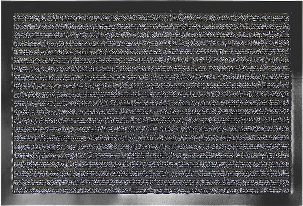 Rohož textilní 60x40cm Sheffield drážky černá