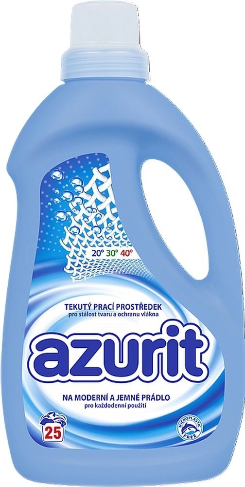 Prací gel Azurit jemné a moderní 25 dávek/ 1L