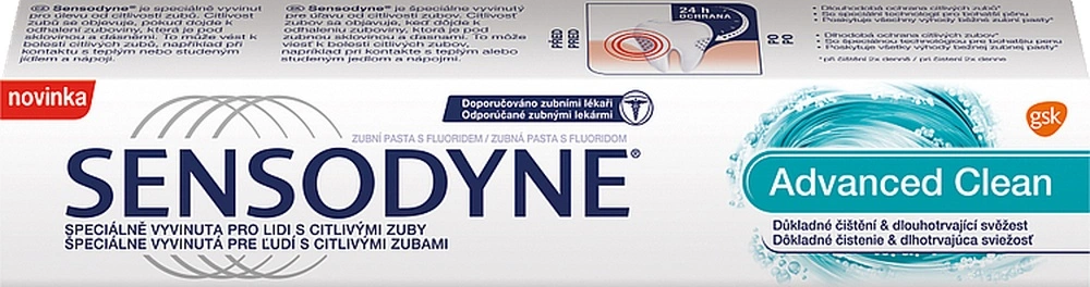 Zubní pasta Sensodyne Advance Clean 75ml