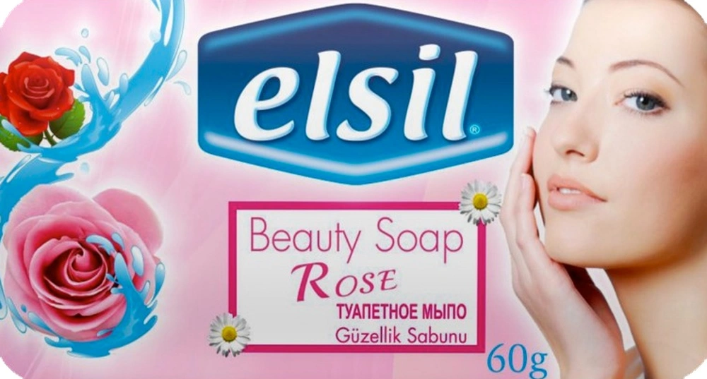 Mýdlo Elsil Rose 50g