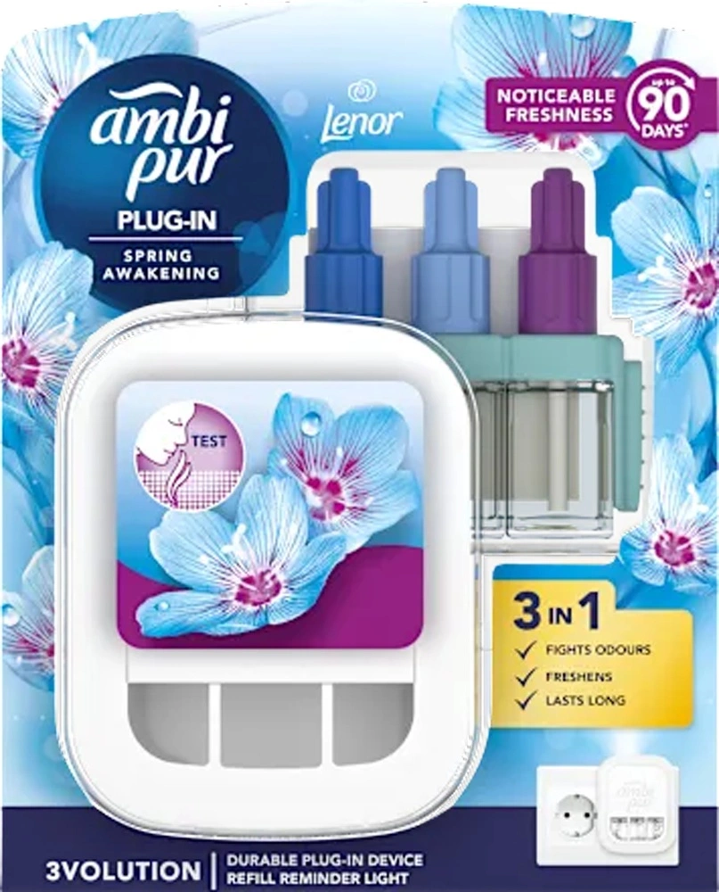 Osvěžovač elektrický Ambi-pur 3vol strojek Lenor 20ml