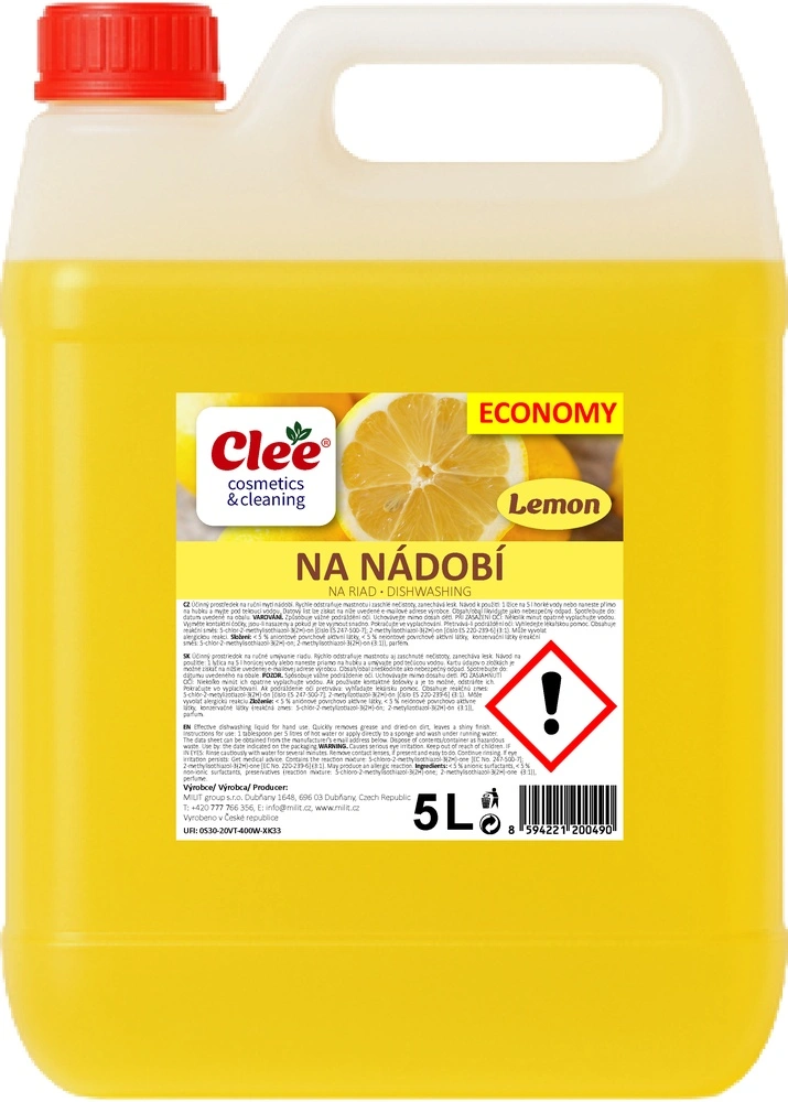 Nádobí Clee Lemon 5L