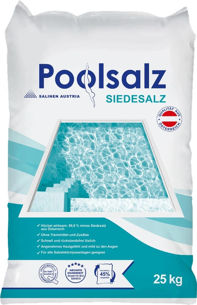 Sůl průmyslová Poolsalz granulovaná 25kg