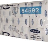Papirové ručníky ZZ 2vr 84550 celuloza  bílé 3000ks 21x21cm