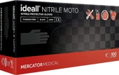 Rukavice nitril Ideal Moto černé L 100ks