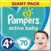 Pampers Jumbo č.4+ Maxi Plus 10-15kg 70ks