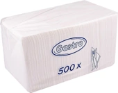 Ubrousky 1vr.33x33cm Gastro bílé 500ks